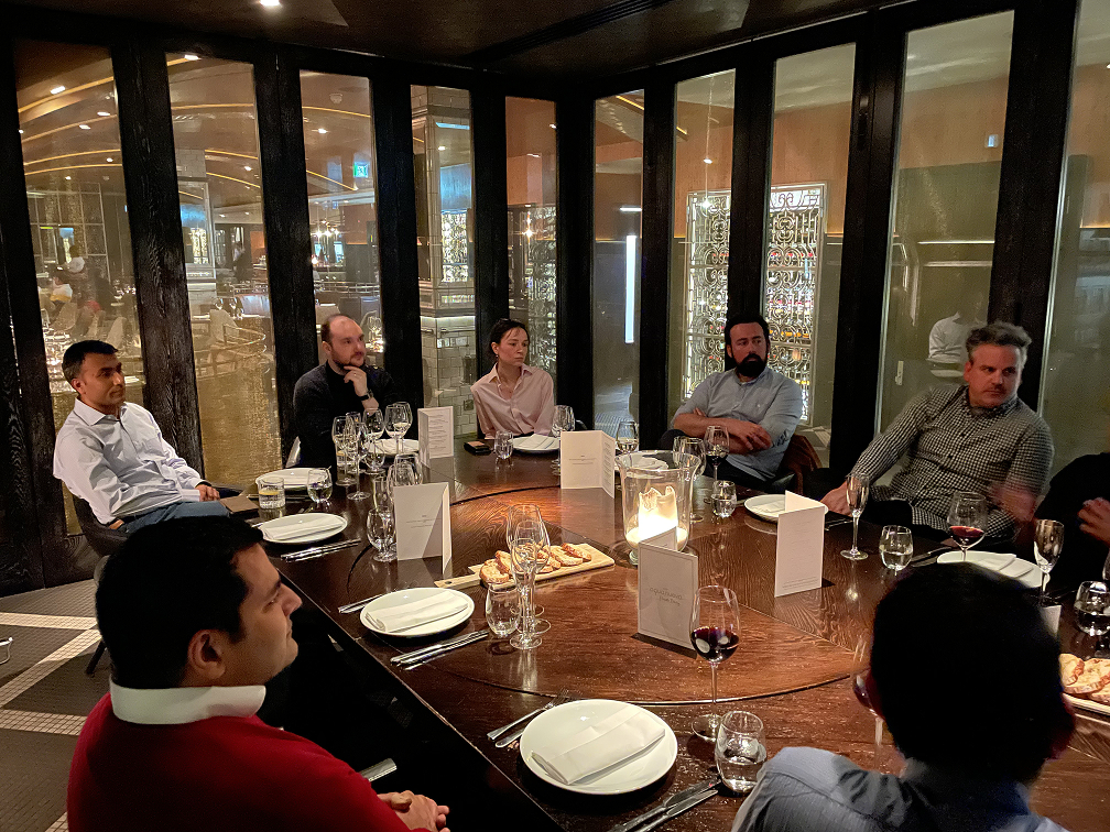 Executive dinner event