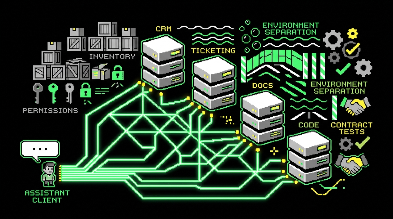 MCP as Production Plumbing: Inventory, Access, Tests