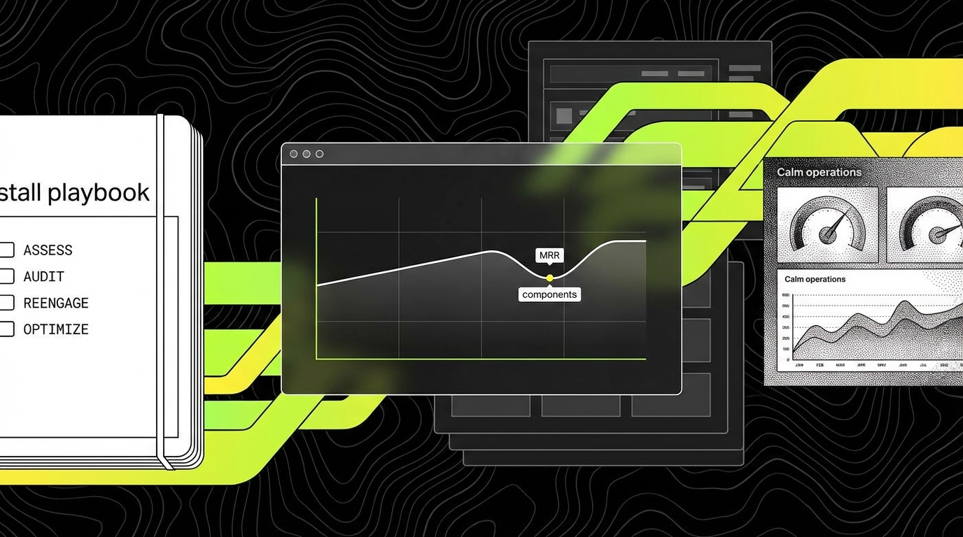 Your First MRR Dip: Diagnose Churn, Fix the System