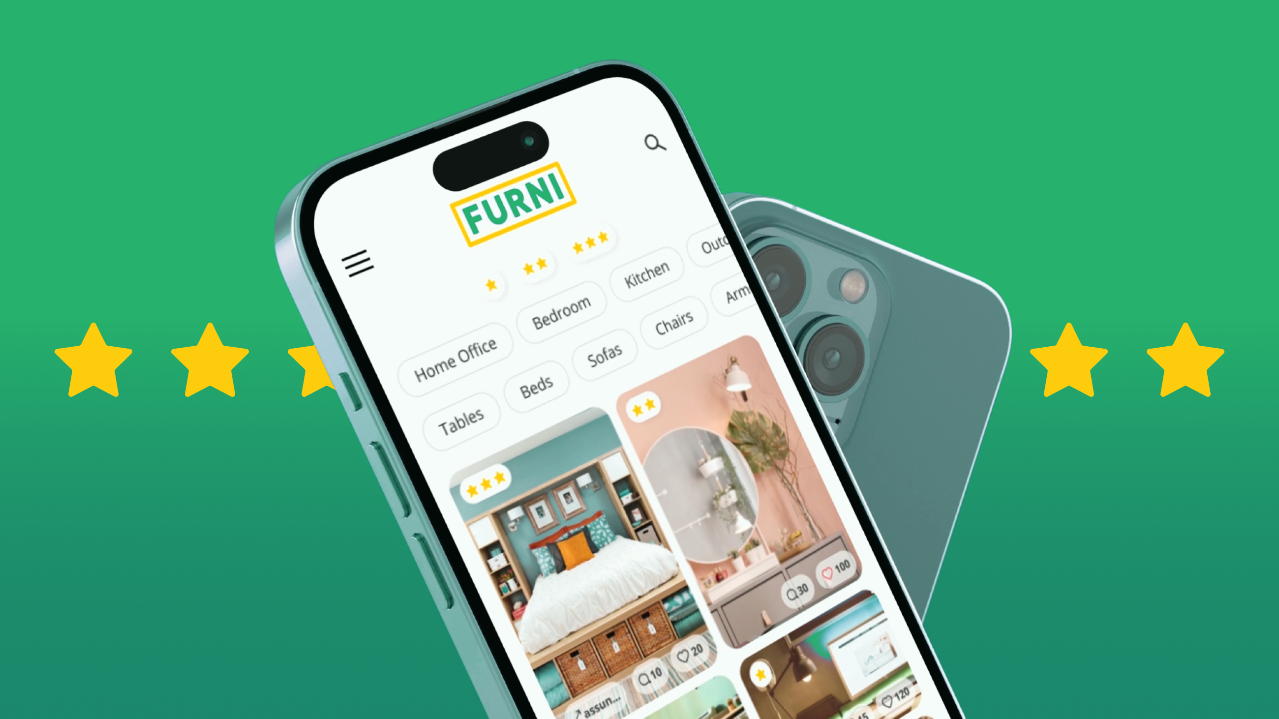 Furniture-hacking app: Building a DIY interior design community - Process - Image 1