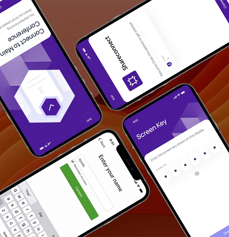 Seamless wireless content sharing - revamping a screen-capturing mobile app